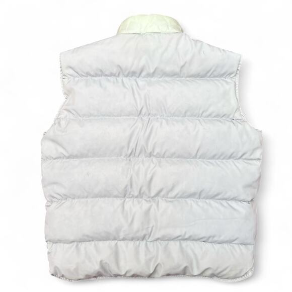 Vintage Penfield Down 80s Puffer Vest USA Made Outdoors Gorpcore Ski L Blue Gray - Picture 5 of 12